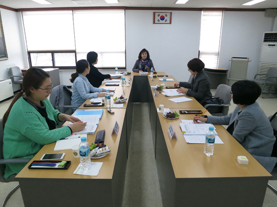 제3기 강원도 보육발전 5개년 계획(2017-2021) 내 ·외부 공동연구진 회의